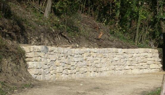 Steinmauer, Ramlinsburg (Dieter Schneider, Trockensteinmaurer, Buckten) - 1